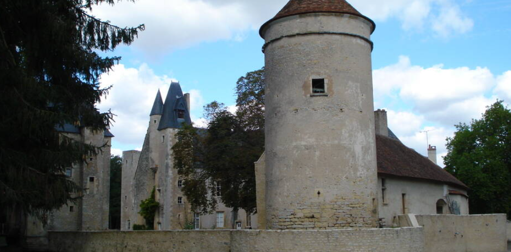Castle of Bannegon, France